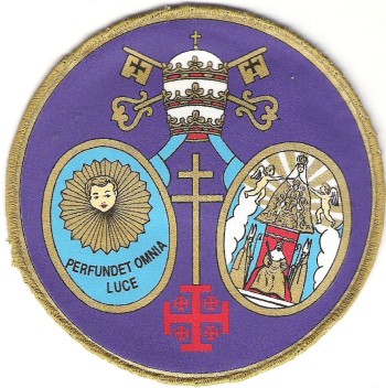 Escudo antifaz Hermandad Estudiantes